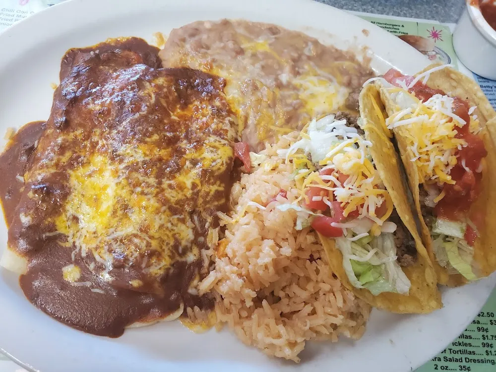 Super Combo 2cheese Enchiladas 2 Crispy Taco